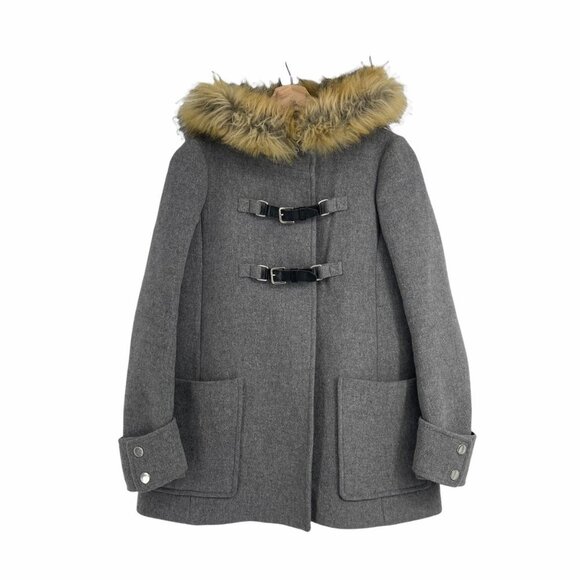 Maje designer coat Gray wool coat 36 small - Picture 2 of 9